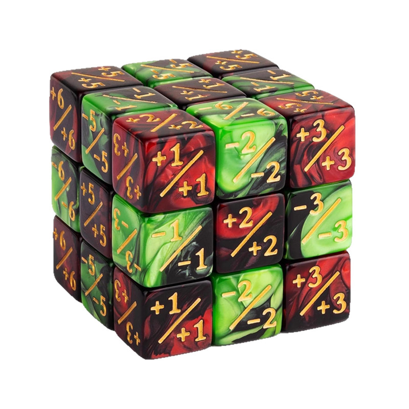 Game Token Counter - 10-delige dobbelstenen tellers token dobbelstenen, D6