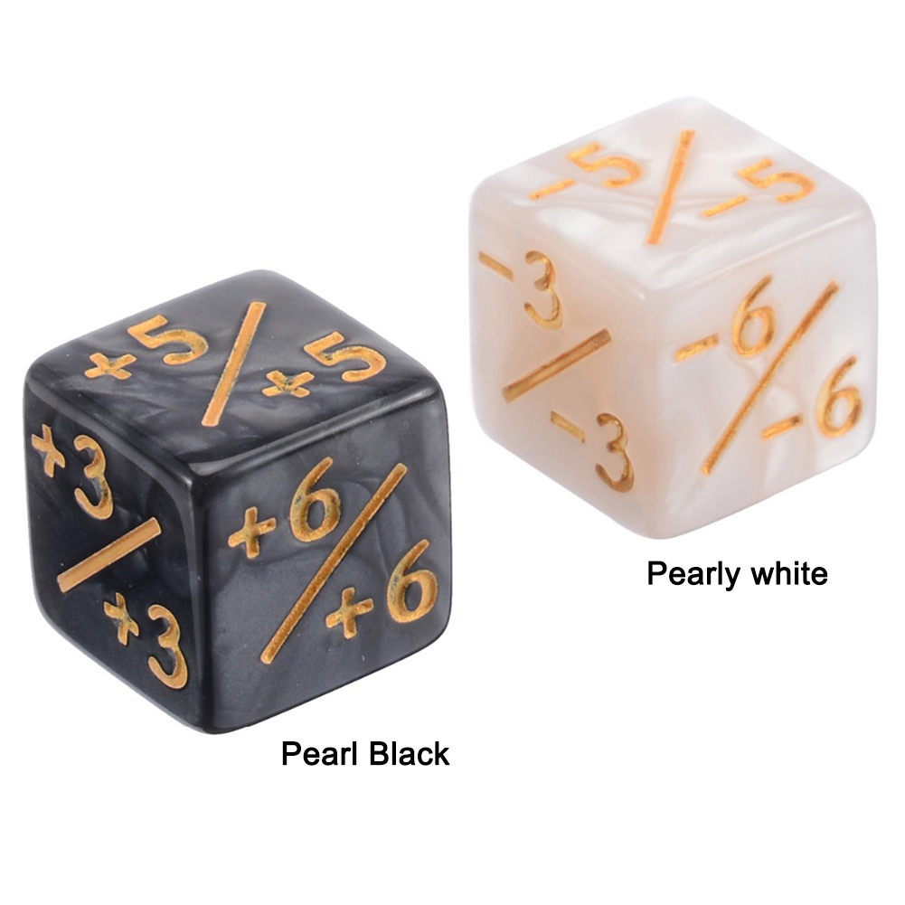 Game Token Counter - 10 stuks 6-zijdige tellers dobbelstenen compatibel