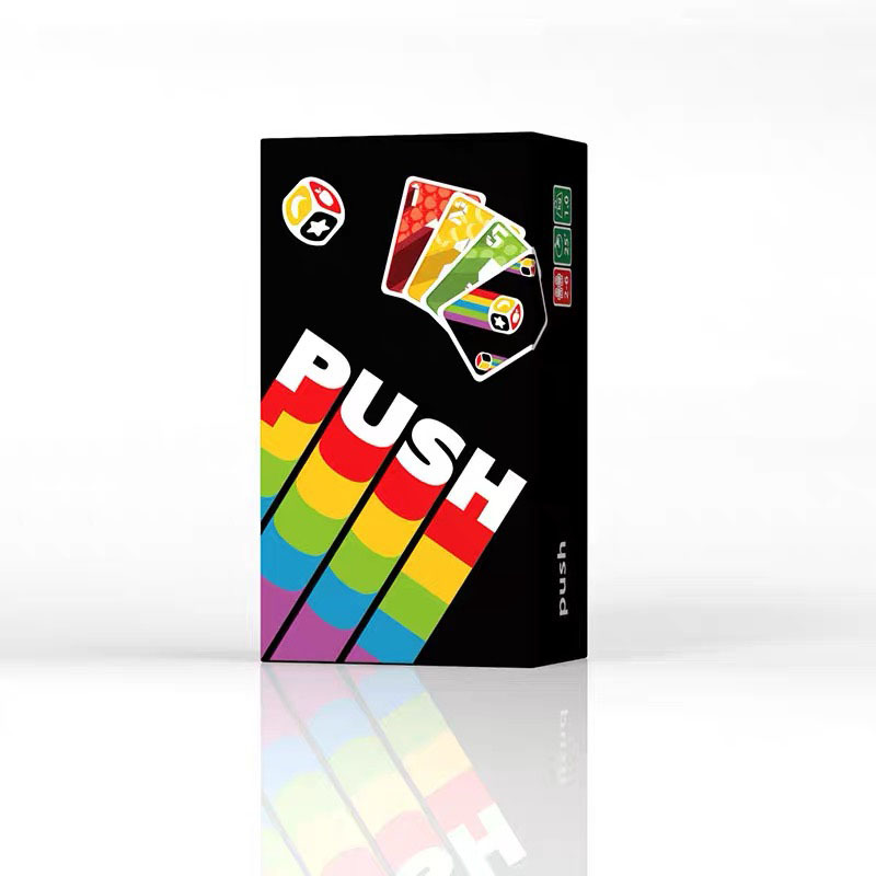 Board Game For 2 People - Push Card Game Volwassenen en tieners