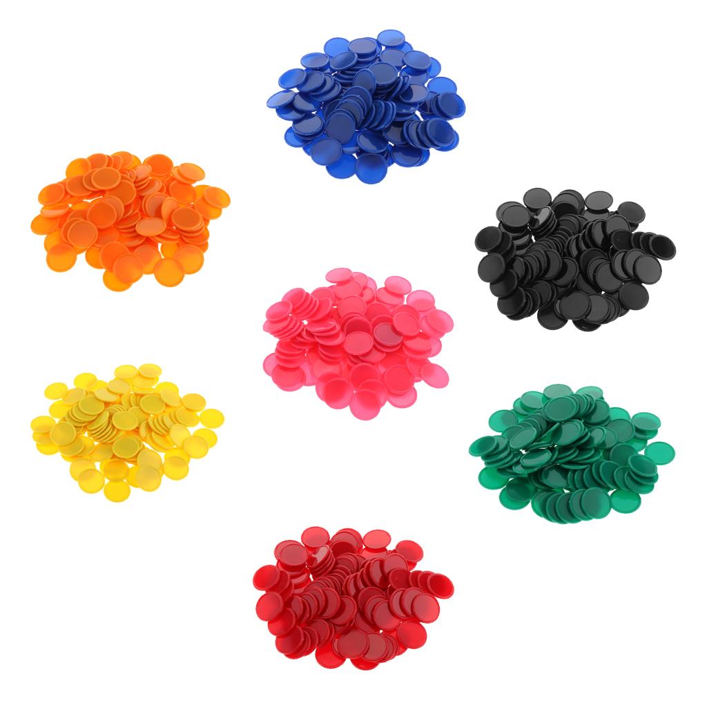 Game Token Counter - 100 Stuks Plastic Leren Tellers Schijven
