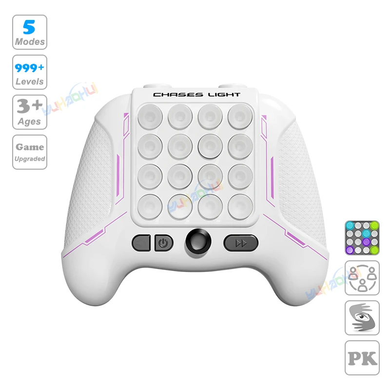 Board Game Quick - Geüpgraded Elektronisch Pop Licht Snel Push