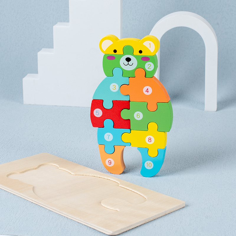 Montessori Houten Peuterpuzzel - Board Game For 2 People recensie en prijs