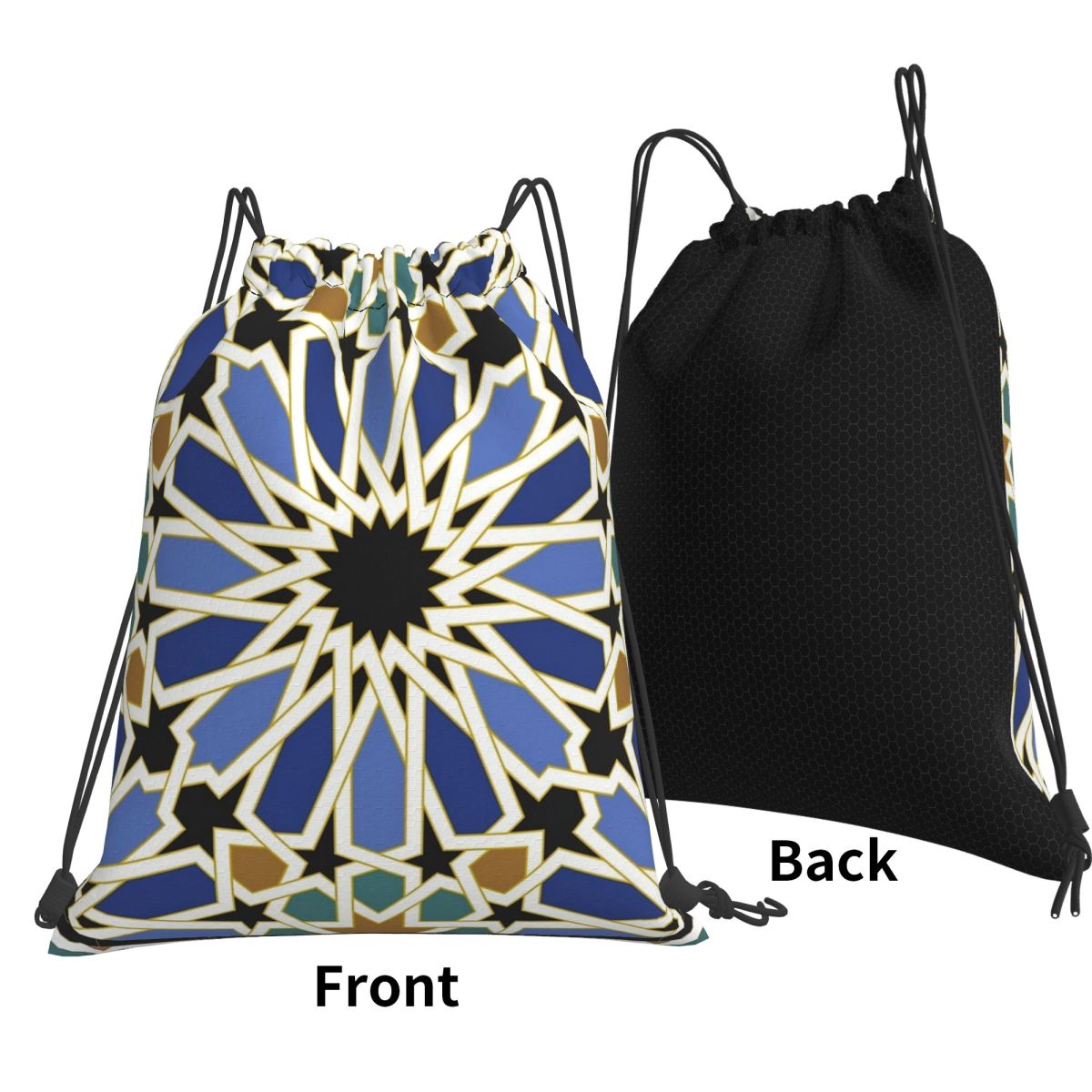 Arabic Tile I-rugzakken Multif - Tile Bag Drawstring recensie en prijs