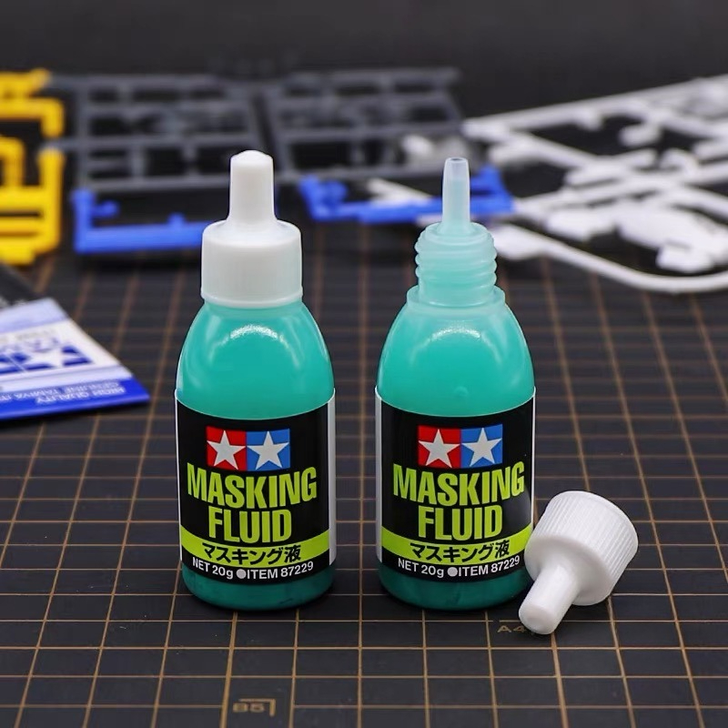 Tamiya 87229 Maskeringsvloeist - Tamiya Model Paint Set recensie en prijs