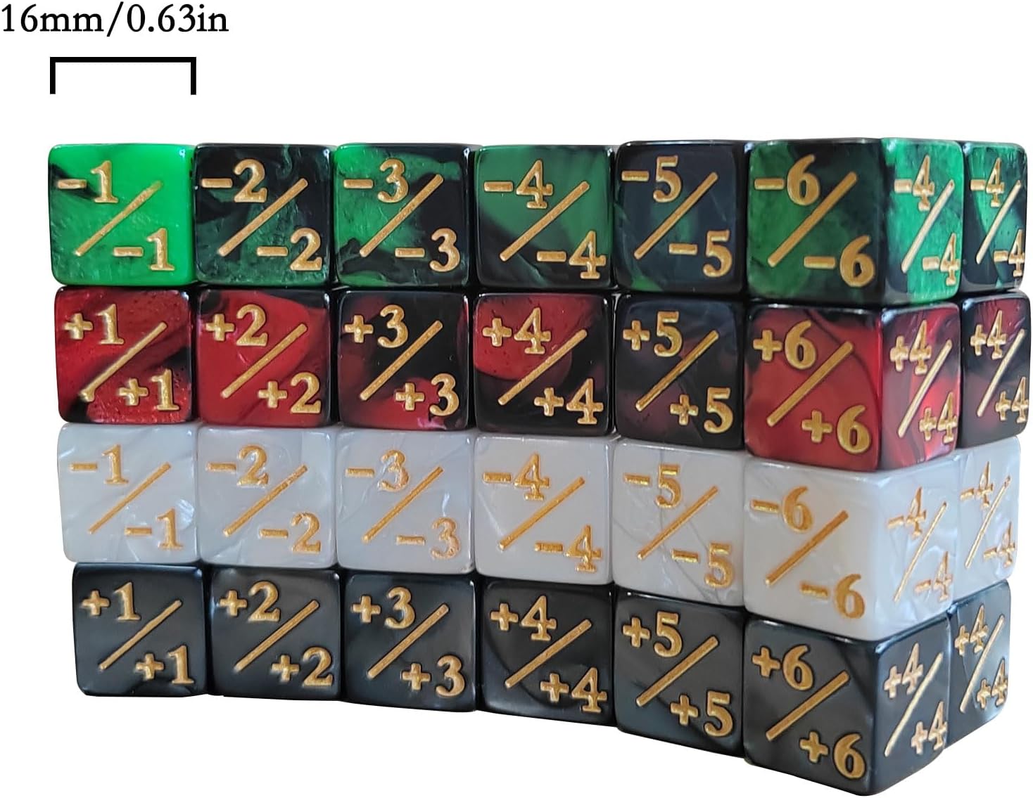 10-delige dobbelstenen tellers - Game Token Counter recensie en prijs