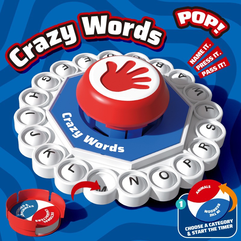 Gekke Woorden Engels Bordspel  - Board Game Quick recensie en prijs