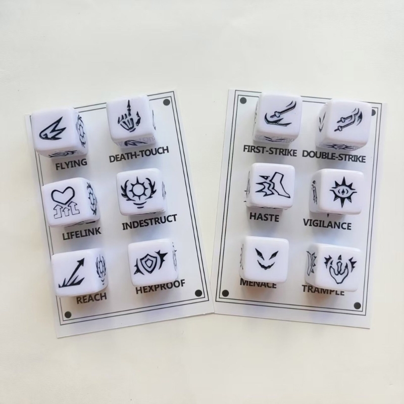 Acryl trefwoordpatroon ronde h - Game Token Counter recensie en prijs