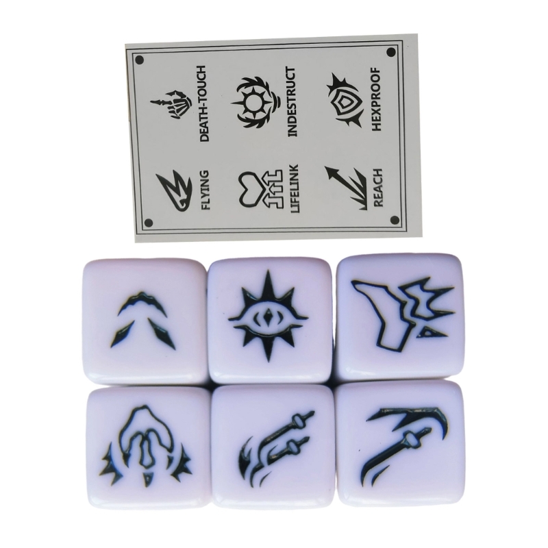 Acryl trefwoordpatroon ronde h - Game Token Counter recensie en prijs
