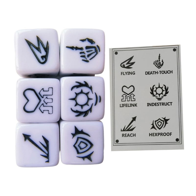 Acryl trefwoordpatroon ronde h - Game Token Counter recensie en prijs