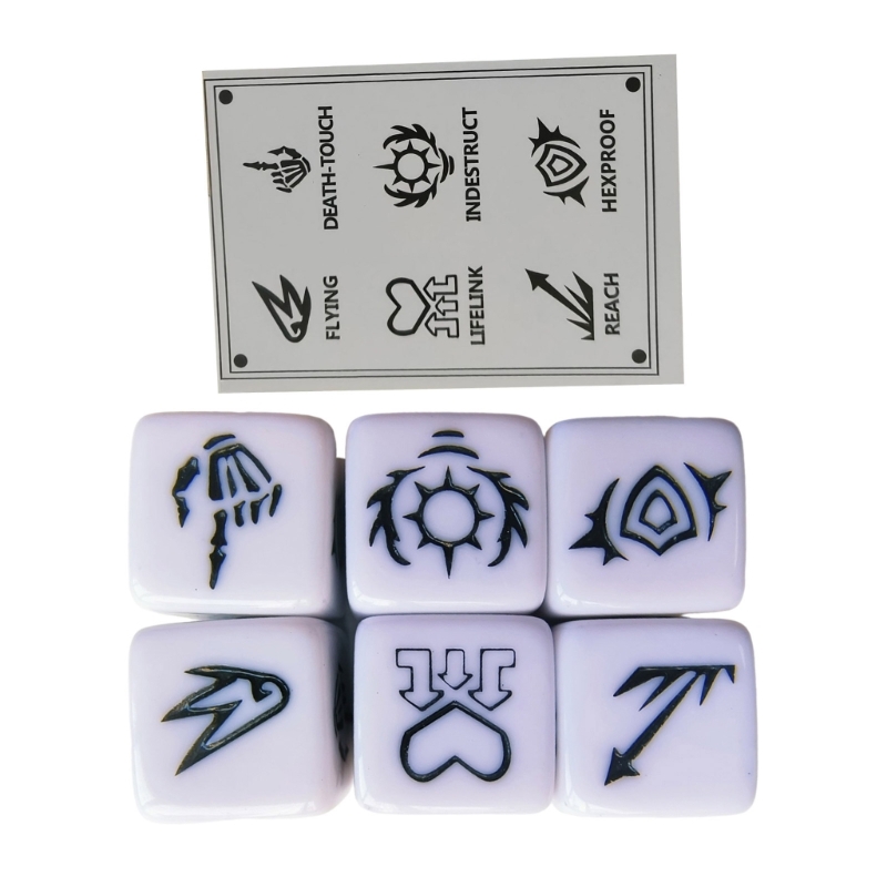 Acryl trefwoordpatroon ronde h - Game Token Counter recensie en prijs