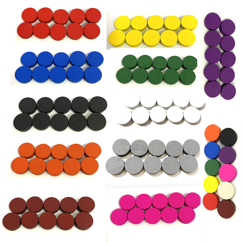 50 stuks 15*5 MM 11 Kleuren Ho - Game Token Counter recensie en prijs