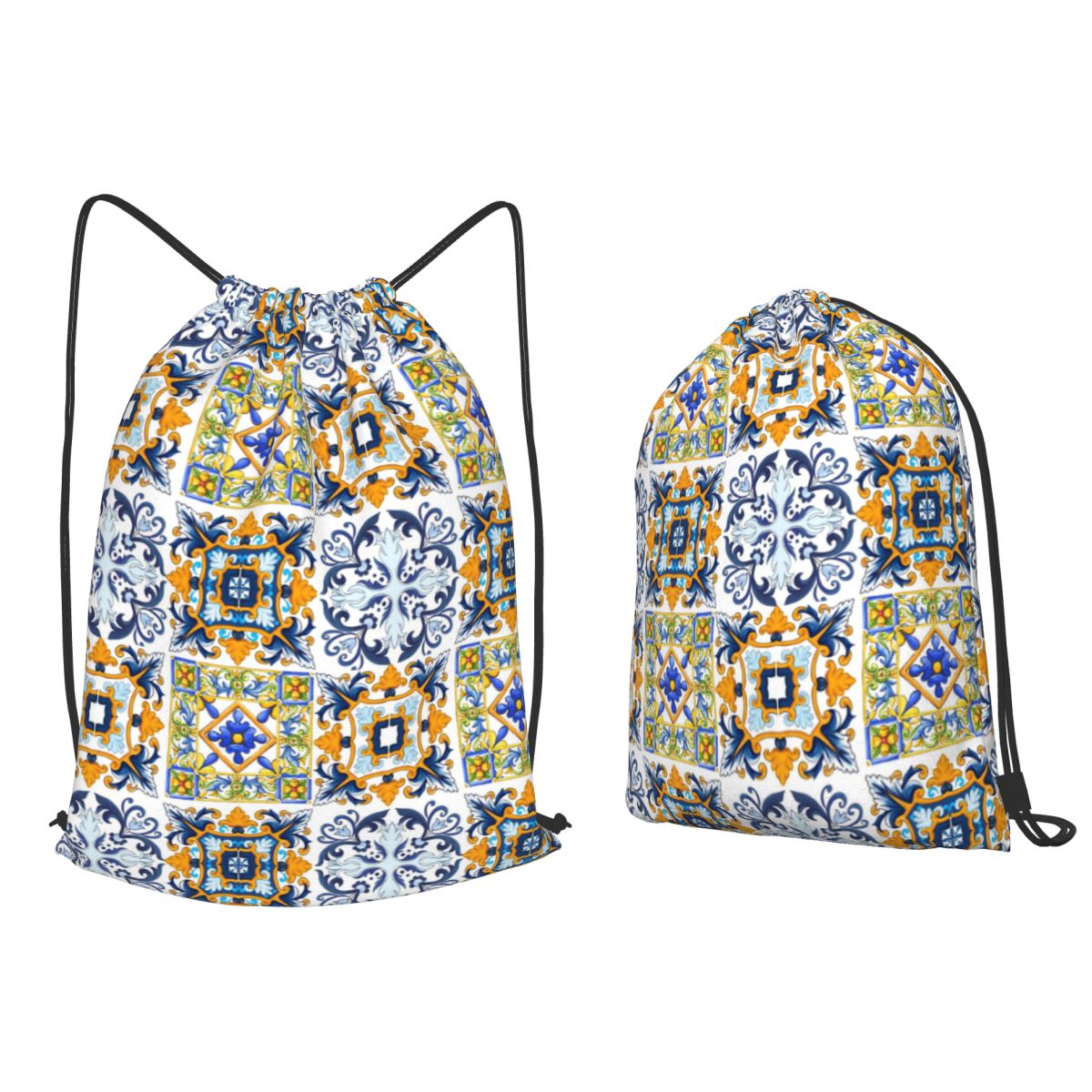 Kopie van Siciliaanse tegels,  - Tile Bag Drawstring recensie en prijs