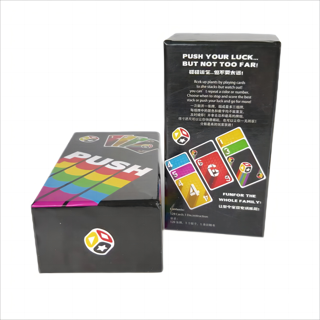Push Card Game Volwassenen en  - Board Game For 2 People recensie en prijs