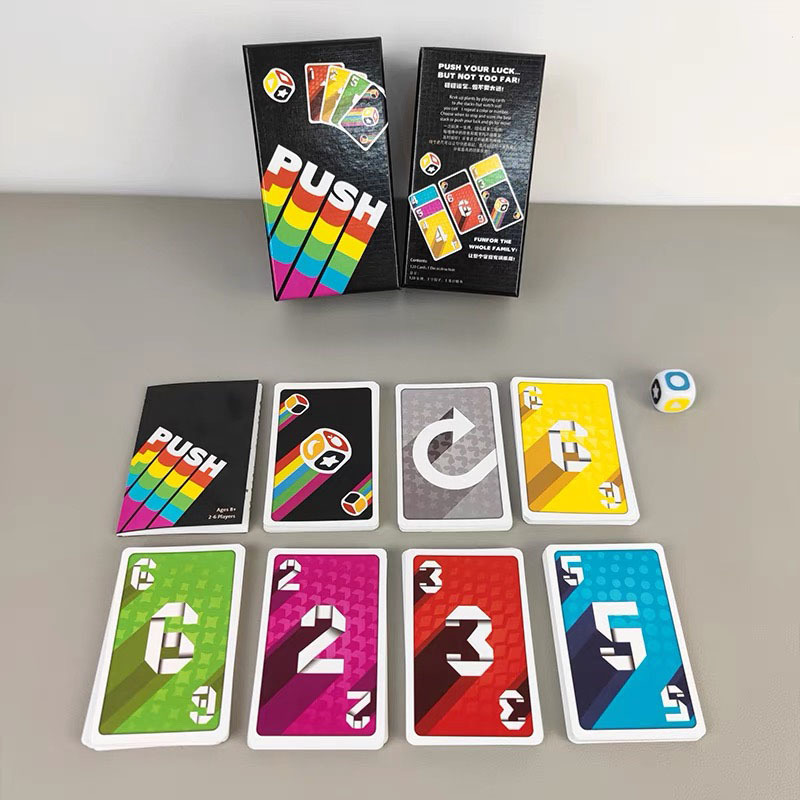 Push Card Game Volwassenen en  - Board Game For 2 People recensie en prijs