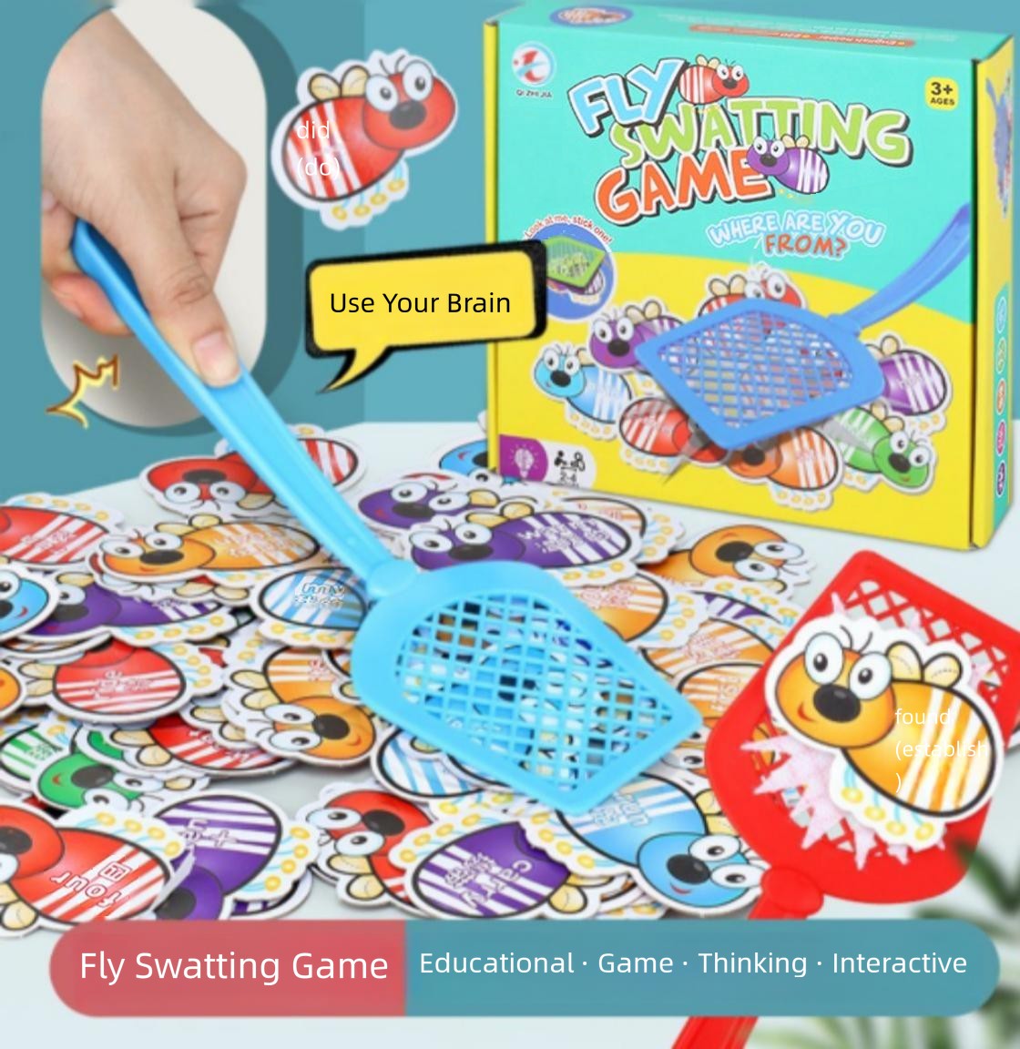 Vliegenmepper-spel voor kinder - Board Game Quick recensie en prijs