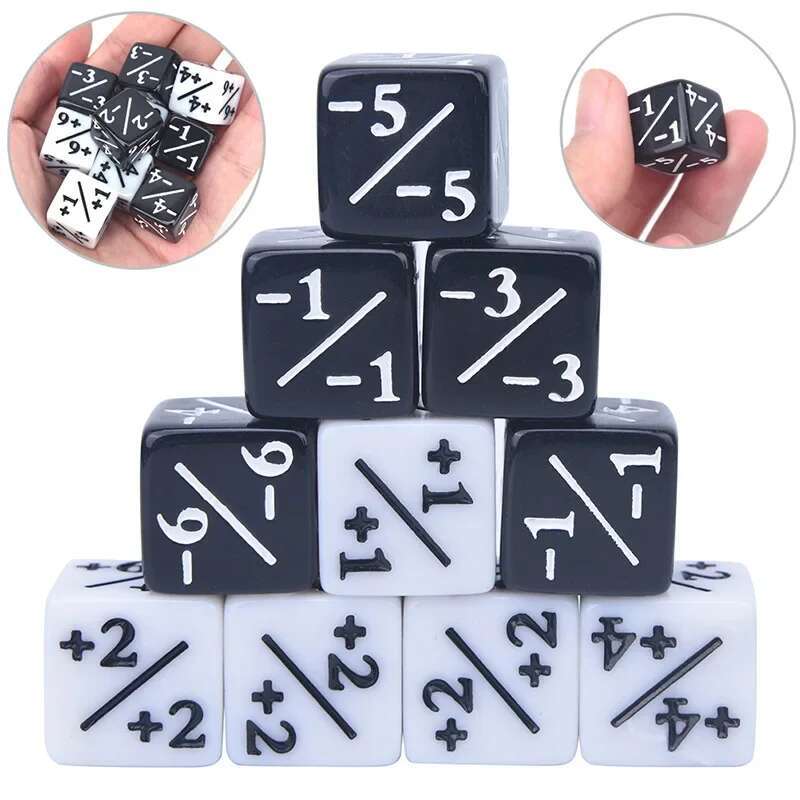 Nieuwe 10 Stuks 16mm 6-zijdige - Game Token Counter recensie en prijs