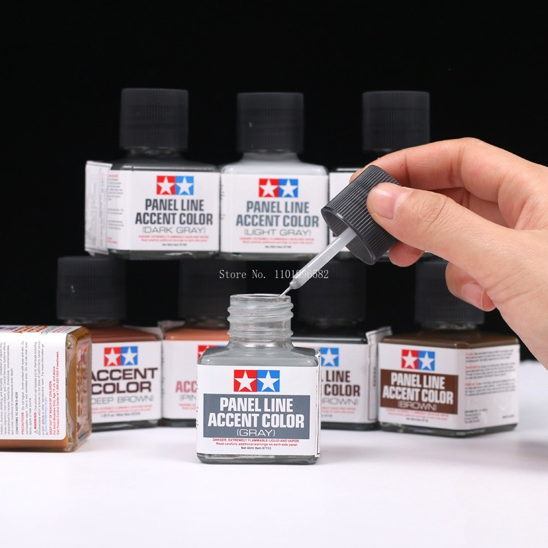 40ml Panel Line Accent Kleur E - Tamiya Model Paint Set recensie en prijs