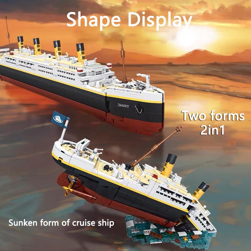 Creatieve Ideeën Titanic Model - Lego Set City recensie en prijs