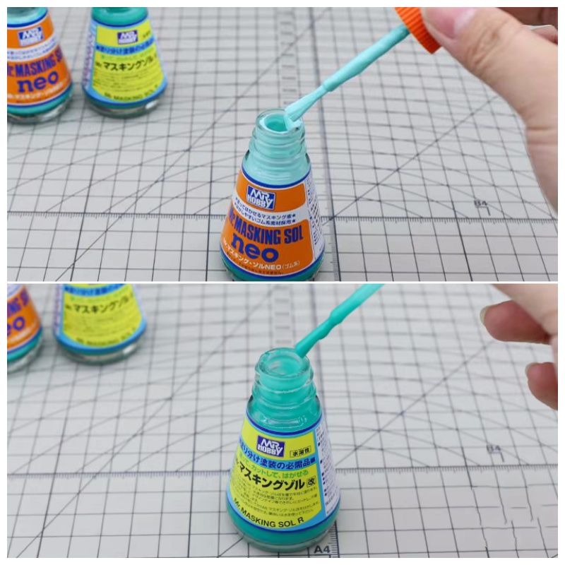 In water oplosbare maskeringsv - Tamiya Model Paint Set recensie en prijs