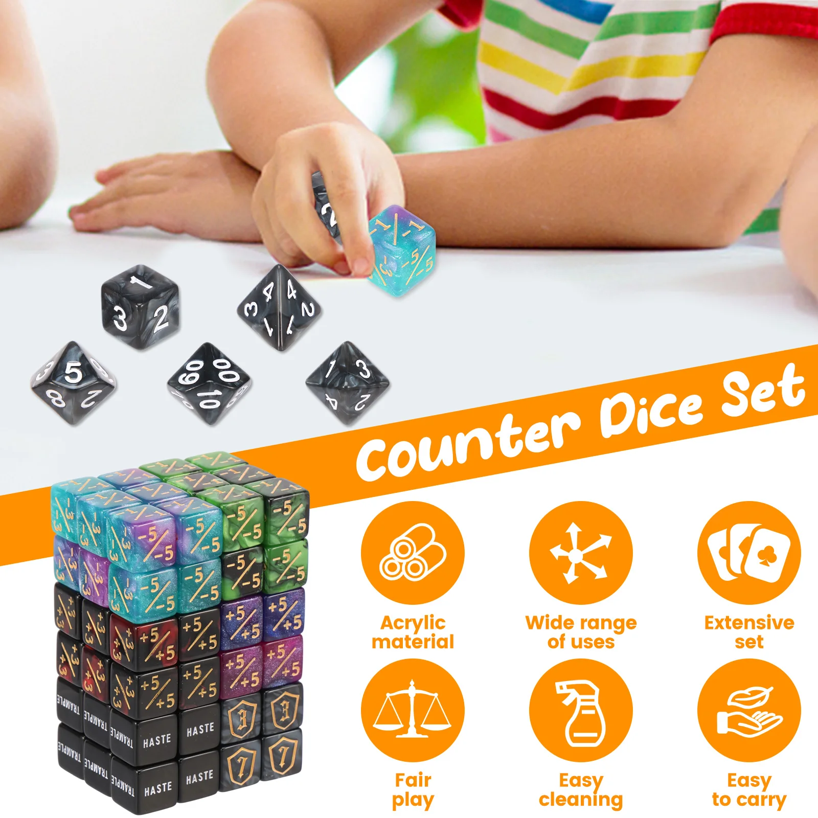 78 Stuks MTG Teller Dobbelsten - Game Token Counter recensie en prijs
