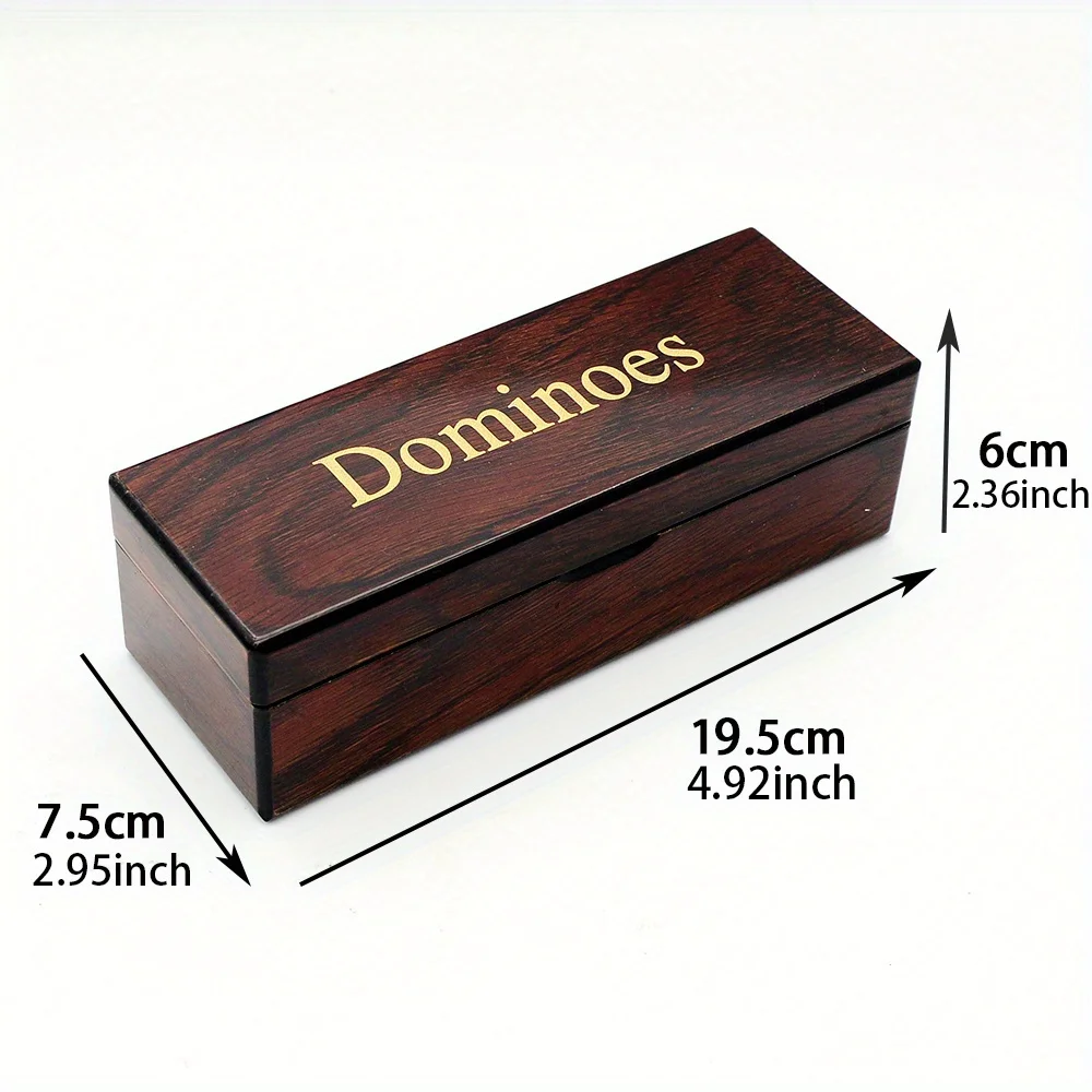 [Houten Domino Spelset] 28-del - Board Game For 2 People recensie en prijs