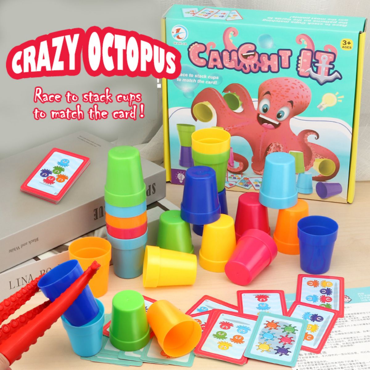 Gekke Octopus Ouder-Kind Inter - Board Game Quick recensie en prijs