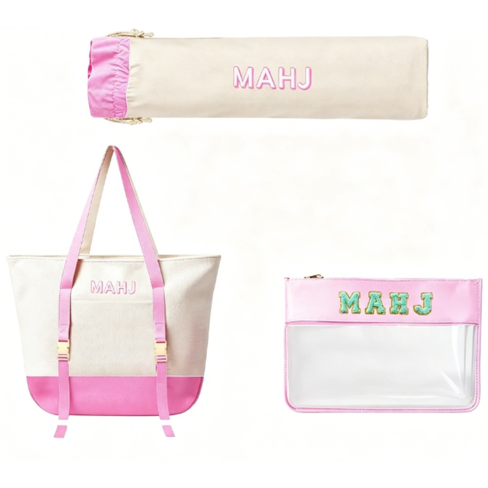 Canvas draagtasset voor Mahjon - Tile Bag Drawstring recensie en prijs