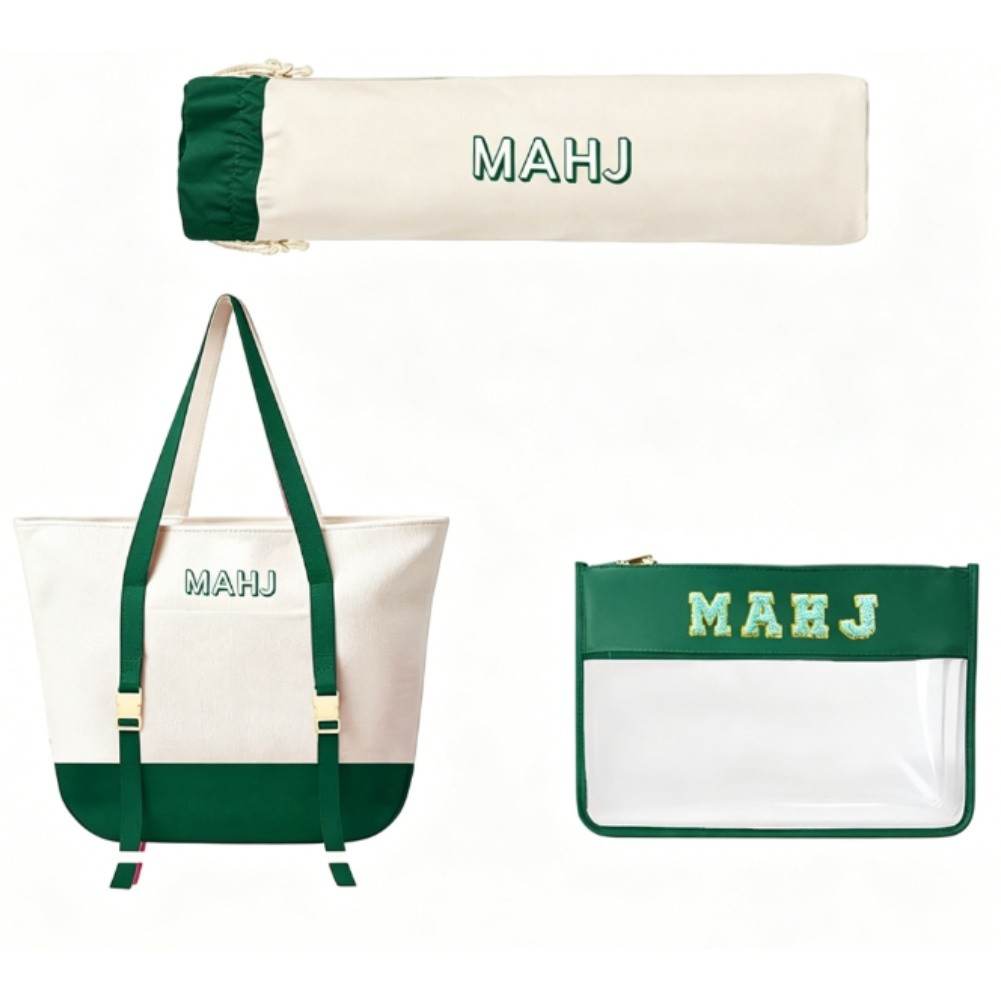 Canvas draagtasset voor Mahjon - Tile Bag Drawstring recensie en prijs