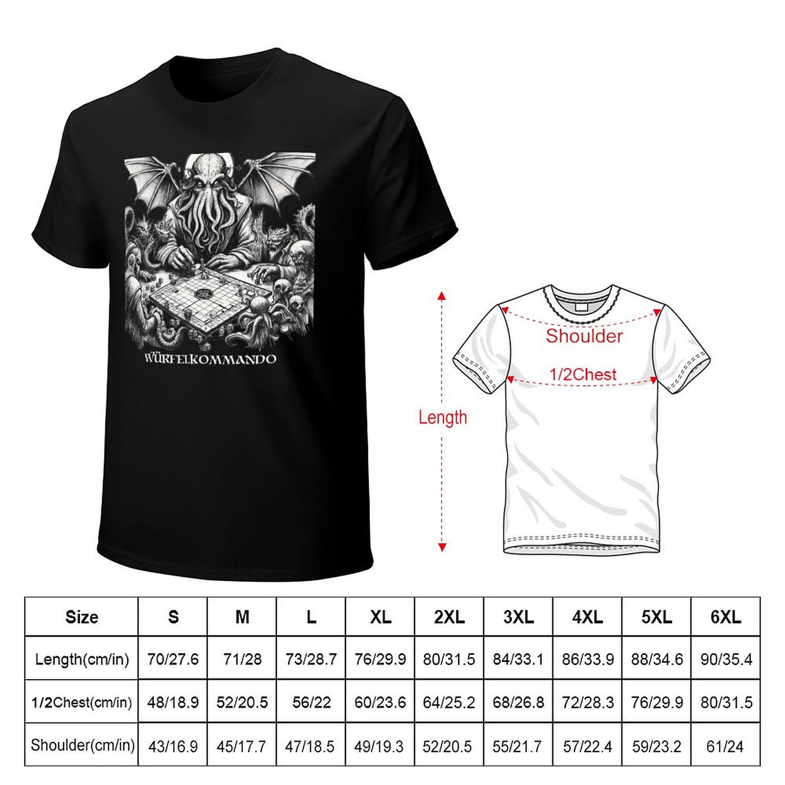 Cthulhu Bordspel T-shirt Sneld - Board Game Quick recensie en prijs
