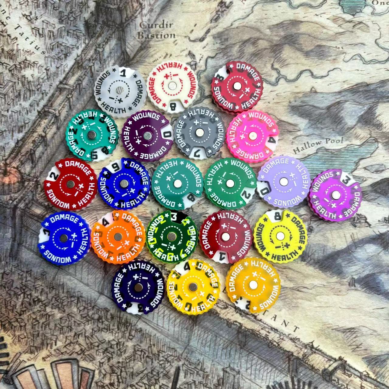 25x25x6mm Wondtracker Tafelspe - Game Token Counter recensie en prijs