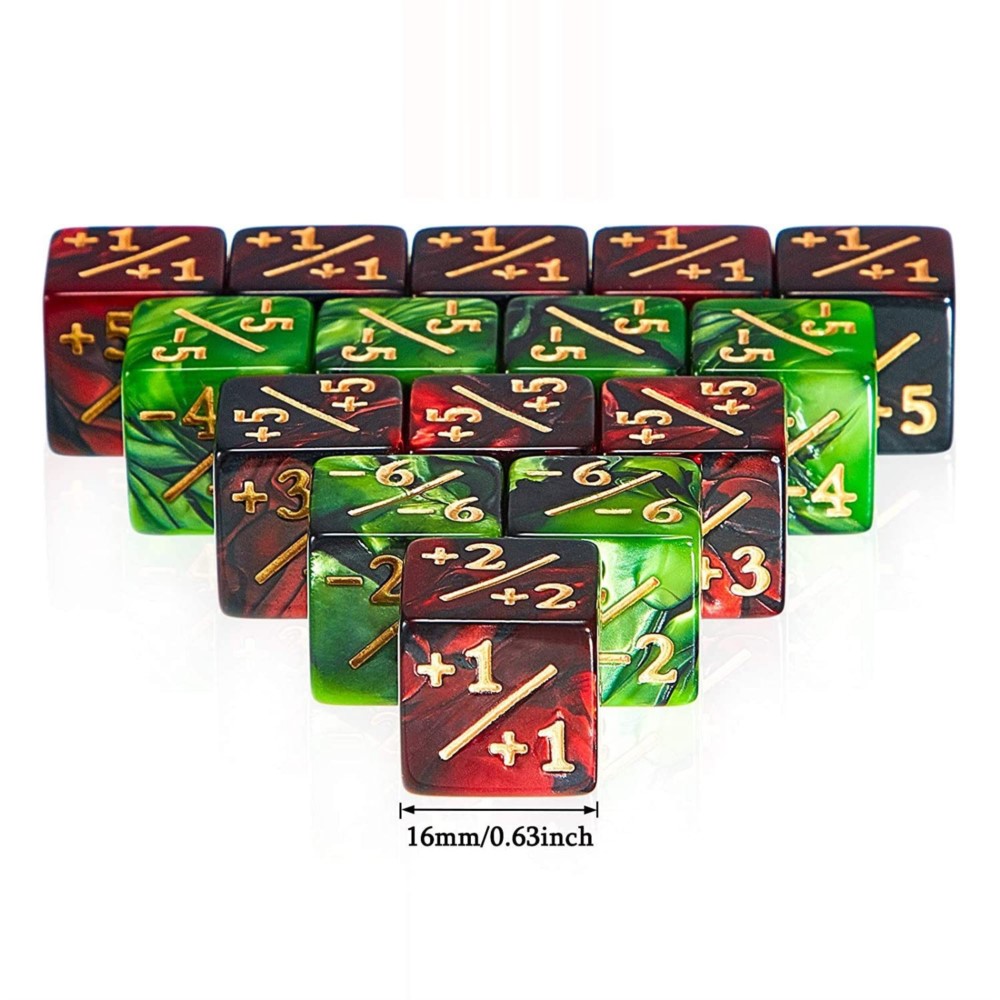10PCS 16mm 6 Side Dice Counter - Game Token Counter recensie en prijs