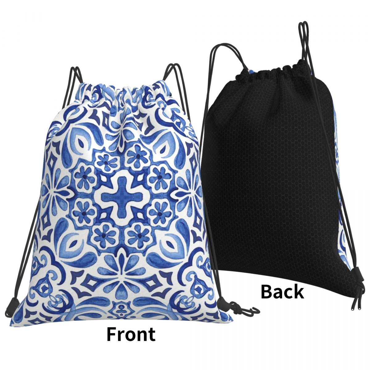 Mediterrane mozaïektegels Azul - Tile Bag Drawstring recensie en prijs